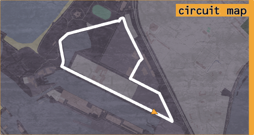 Map of Ostende circuit.