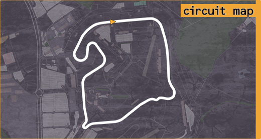 Map of Silverstone (Natl.) circuit.